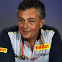 Mario Isola (ITA) Pirelli Sporting Director in the Press Conference at Formula One World Championship, Rd11, Hungarian Grand Prix, Practice, Hungaroring, Hungary, Friday 28 July 2017. © Sutton Images
