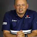 Frederic Vasseur (FRA) Sauber Team Principal in the Press Conference at Formula One World Championship, Rd11, Hungarian Grand Prix, Practice, Hungaroring, Hungary, Friday 28 July 2017. © Sutton Images