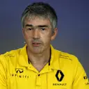 Nick Chester (GBR) Renault Sport F1 Team Technical Director in the Press Conference at Formula One World Championship, Rd11, Hungarian Grand Prix, Practice, Hungaroring, Hungary, Friday 28 July 2017. © Sutton Images