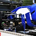 The crashed car of Pascal Wehrlein (GER) Sauber C36 is recovered in FP2 at Formula One World Championship, Rd11, Hungarian Grand Prix, Practice, Hungaroring, Hungary, Friday 28 July 2017. © Sutton Images