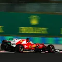 Sebastian Vettel (GER) Ferrari SF70-H sparks at Formula One World Championship, Rd11, Hungarian Grand Prix, Practice, Hungaroring, Hungary, Friday 28 July 2017. © Sutton Images