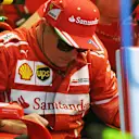 Kimi Raikkonen (FIN) Ferrari SF70-H at Formula One World Championship, Rd11, Hungarian Grand Prix, Practice, Hungaroring, Hungary, Friday 28 July 2017. © Sutton Images