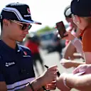 Pascal Wehrlein (GER) Sauber signs autographs for the fans at Formula One World Championship, Rd11, Hungarian Grand Prix, Qualifying, Hungaroring, Hungary, Saturday 29 July 2017. © Sutton Images