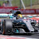 Lewis Hamilton (GBR) Mercedes-Benz F1 W08 Hybrid at Formula One World Championship, Rd11, Hungarian Grand Prix, Qualifying, Hungaroring, Hungary, Saturday 29 July 2017. © Sutton Images