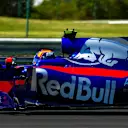 Carlos Sainz (ESP) Scuderia Toro Rosso STR12 at Formula One World Championship, Rd11, Hungarian Grand Prix, Qualifying, Hungaroring, Hungary, Saturday 29 July 2017. © Sutton Images