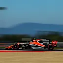 Stoffel Vandoorne (BEL) McLaren MCL32 at Formula One World Championship, Rd11, Hungarian Grand Prix, Qualifying, Hungaroring, Hungary, Saturday 29 July 2017. © Sutton Images