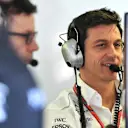 Toto Wolff (AUT) Mercedes AMG F1 Director of Motorsport at Formula One World Championship, Rd11, Hungarian Grand Prix, Qualifying, Hungaroring, Hungary, Saturday 29 July 2017. © Sutton Images