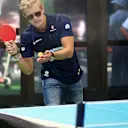 Marcus Ericsson (SWE) Sauber plays table tennis at Formula One World Championship, Rd11, Hungarian Grand Prix, Race, Hungaroring, Hungary, Sunday 30 July 2017. © Sutton Images