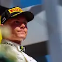 Third placed Valtteri Bottas (FIN) Mercedes AMG F1 celebrates on the podium at Formula One World Championship, Rd11, Hungarian Grand Prix, Race, Hungaroring, Hungary, Sunday 30 July 2017. © Sutton Images