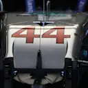 Car of Lewis Hamilton (GBR) Mercedes-Benz F1 W08 Hybrid in the garage at Formula One World Championship, Rd11, Hungarian Grand Prix, Race, Hungaroring, Hungary, Sunday 30 July 2017. © Sutton Images