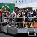Drivers parade at Formula One World Championship, Rd11, Hungarian Grand Prix, Race, Hungaroring, Hungary, Sunday 30 July 2017. © Sutton Images