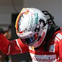 Race winner Sebastian Vettel (GER) Ferrari celebrates in parc ferme at Formula One World Championship, Rd11, Hungarian Grand Prix, Race, Hungaroring, Hungary, Sunday 30 July 2017. © Sutton Images