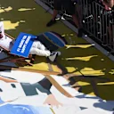 Fernando Alonso (ESP) McLaren on a deck chair in parc ferme at Formula One World Championship, Rd11, Hungarian Grand Prix, Race, Hungaroring, Hungary, Sunday 30 July 2017. © Sutton Images