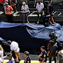 The car of race retiree Daniel Ricciardo (AUS) Red Bull Racing RB13 at Formula One World Championship, Rd11, Hungarian Grand Prix, Race, Hungaroring, Hungary, Sunday 30 July 2017. © Sutton Images