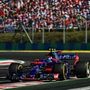 Carlos Sainz (ESP) Scuderia Toro Rosso STR12 at Formula One World Championship, Rd11, Hungarian Grand Prix, Race, Hungaroring, Hungary, Sunday 30 July 2017. © Sutton Images