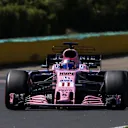 Sergio Perez (MEX) Force India VJM10 at Formula One World Championship, Rd11, Hungarian Grand Prix, Race, Hungaroring, Hungary, Sunday 30 July 2017. © Sutton Images