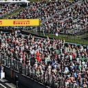 Fans and flags at Formula One World Championship, Rd11, Hungarian Grand Prix, Race, Hungaroring, Hungary, Sunday 30 July 2017. © Sutton Images