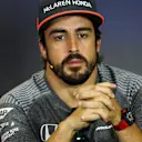Fernando Alonso (ESP) McLaren in the Press Conference at Formula One World Championship, Rd11, Hungarian Grand Prix, Preparations, Hungaroring, Hungary, Thursday 27 July 2017. © Sutton Images