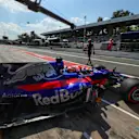 Daniil Kvyat (RUS) Scuderia Toro Rosso STR12 at Formula One World Championship, Rd13, Italian Grand Prix, Practice, Monza, Italy, Friday 1 September 2017. © Sutton Images