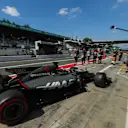 Romain Grosjean (FRA) Haas VF-17 at Formula One World Championship, Rd13, Italian Grand Prix, Practice, Monza, Italy, Friday 1 September 2017. © Sutton Images