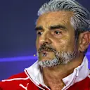 Maurizio Arrivabene (ITA) Ferrari Team Principal in the Press Conference at Formula One World Championship, Rd13, Italian Grand Prix, Practice, Monza, Italy, Friday 1 September 2017. © Sutton Images