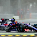 Carlos Sainz (ESP) Scuderia Toro Rosso STR12 at Formula One World Championship, Rd13, Italian Grand Prix, Qualifying, Monza, Italy, Saturday 2 September 2017. © Sutton Images