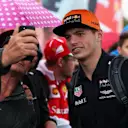 Max Verstappen (NED) Red Bull Racing fans selfie at Formula One World Championship, Rd13, Italian Grand Prix, Qualifying, Monza, Italy, Saturday 2 September 2017. © Sutton Images