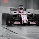 Sergio Perez (MEX) Force India VJM10 at Formula One World Championship, Rd13, Italian Grand Prix, Qualifying, Monza, Italy, Saturday 2 September 2017. © Sutton Images