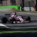 Sergio Perez (MEX) Force India VJM10 at Formula One World Championship, Rd13, Italian Grand Prix, Race, Monza, Italy, Sunday 3 September 2017. © Sutton Images