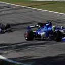 Pascal Wehrlein (GER) Sauber C36 and Marcus Ericsson (SWE) Sauber C36 at Formula One World Championship, Rd13, Italian Grand Prix, Race, Monza, Italy, Sunday 3 September 2017. © Sutton Images