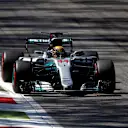 Lewis Hamilton (GBR) Mercedes-Benz F1 W08 Hybrid at Formula One World Championship, Rd13, Italian Grand Prix, Race, Monza, Italy, Sunday 3 September 2017. © Sutton Images