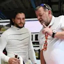 F1 Experiences 2-Seater passenger Kit Harington (GBR) Actor and Paul Stoddart (AUS) at Formula One World Championship, Rd13, Italian Grand Prix, Race, Monza, Italy, Sunday 3 September 2017. © Sutton Images