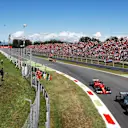 Valtteri Bottas (FIN) Mercedes-Benz F1 W08 Hybrid leads Kimi Raikkonen (FIN) Ferrari SF70-H at Formula One World Championship, Rd13, Italian Grand Prix, Race, Monza, Italy, Sunday 3 September 2017. © Sutton Images