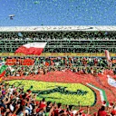 Ferrari fans and giant flag at Formula One World Championship, Rd13, Italian Grand Prix, Race, Monza, Italy, Sunday 3 September 2017. © Sutton Images