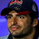 Carlos Sainz jr (ESP) Scuderia Toro Rosso in the Press Conference at Formula One World Championship, Rd13, Italian Grand Prix, Preparations, Monza, Italy, Thursday 31 August 2017. © Sutton Images