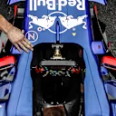 Steering wheel and cockpit detail of the Scuderia Toro Rosso STR12 at Formula One World Championship, Rd13, Italian Grand Prix, Preparations, Monza, Italy, Thursday 31 August 2017. © Sutton Images