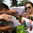 Felipe Massa (BRA) Williams signs autographs for the fans at Formula One World Championship, Rd13, Italian Grand Prix, Preparations, Monza, Italy, Thursday 31 August 2017. © Sutton Images