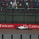 Lance Stroll (CDN) Williams FW40 runs wide through the gravel at Formula One World Championship, Rd16, Japanese Grand Prix, Practice, Suzuka, Japan, Friday 6 October 2017. © Kym Illman/Sutton Images