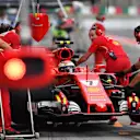 Kimi Raikkonen (FIN) Ferrari SF70-H at Formula One World Championship, Rd16, Japanese Grand Prix, Practice, Suzuka, Japan, Friday 6 October 2017. © Mark Sutton/Sutton Images