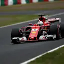 Sebastian Vettel (GER) Ferrari SF70-H at Formula One World Championship, Rd16, Japanese Grand Prix, Qualifying, Suzuka, Japan, Saturday 7 October 2017. © Manuel Goria/Sutton Images