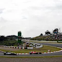Lewis Hamilton (GBR) Mercedes-Benz F1 W08 Hybrid and Sebastian Vettel (GER) Ferrari SF70-H at Formula One World Championship, Rd16, Japanese Grand Prix, Qualifying, Suzuka, Japan, Saturday 7 October 2017. © Manuel Goria/Sutton Images