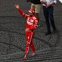 Sebastian Vettel (GER) Ferrari celebrates in parc ferme at Formula One World Championship, Rd16, Japanese Grand Prix, Qualifying, Suzuka, Japan, Saturday 7 October 2017. © Kym Illman/Sutton Images
