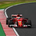 Sebastian Vettel (GER) Ferrari SF70-H at Formula One World Championship, Rd16, Japanese Grand Prix, Qualifying, Suzuka, Japan, Saturday 7 October 2017. © Kym Illman/Sutton Images