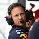 Christian Horner (GBR) Red Bull Racing Team Principal at Formula One World Championship, Rd16, Japanese Grand Prix, Qualifying, Suzuka, Japan, Saturday 7 October 2017. © Mark Sutton/Sutton Images