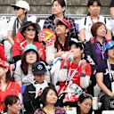 Fans at Formula One World Championship, Rd16, Japanese Grand Prix, Qualifying, Suzuka, Japan, Saturday 7 October 2017. © Mark Sutton/Sutton Images