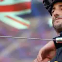 Daniel Ricciardo (AUS) Red Bull Racing celebrates on the podium at Formula One World Championship, Rd16, Japanese Grand Prix, Race, Suzuka, Japan, Sunday 8 October 2017. © Kym Illman/Sutton Images