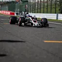 Romain Grosjean (FRA) Haas VF-17 on the grid at Formula One World Championship, Rd16, Japanese Grand Prix, Race, Suzuka, Japan, Sunday 8 October 2017. © Manuel Goria/Sutton Images