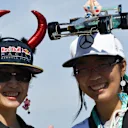 Fans and hats at Formula One World Championship, Rd16, Japanese Grand Prix, Race, Suzuka, Japan, Sunday 8 October 2017. © Mark Sutton/Sutton Images