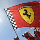 Ferrari flags at Formula One World Championship, Rd16, Japanese Grand Prix, Race, Suzuka, Japan, Sunday 8 October 2017. © Mark Sutton/Sutton Images