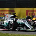 Lewis Hamilton (GBR) Mercedes-Benz F1 W08 Hybrid at Formula One World Championship, Rd16, Japanese Grand Prix, Race, Suzuka, Japan, Sunday 8 October 2017. © Mark Sutton/Sutton Images